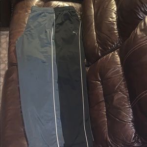 TWO boys size XL Puma track pants!